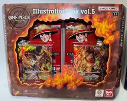 One Piece TCG Lot (4) - Illustration Box Vol. 5 & 6 - Tin Pack Set Vol. 2 - NEW - Image 2