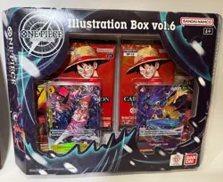 One Piece TCG Lot (4) - Illustration Box Vol. 5 & 6 - Tin Pack Set Vol. 2 - NEW - Image 4