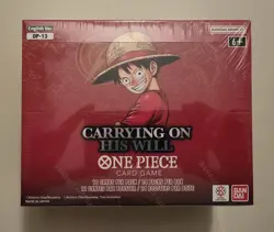 One Piece OP-13 🇬🇧 Carrying on His Will Booster Box - ENG Version - SEALED ✅ - Image 2
