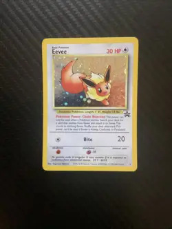 Eevee - 11 - Holo Black Star Promo, WOTC 2000 - Pokemon Card - LP - Image 1