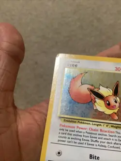 Eevee - 11 - Holo Black Star Promo, WOTC 2000 - Pokemon Card - LP - Image 4