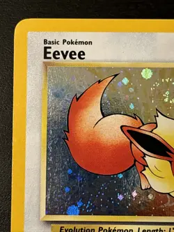 Eevee 11/53 Wotc Black Star Promo Holo 2000 Pokemon with **SWIRL** Lp+ - Image 2