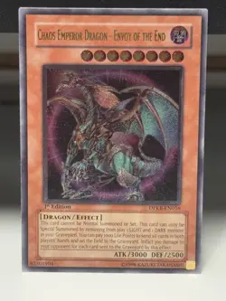 Chaos Emperor Dragon - Envoy of the End (UTR) DPKB-EN016 Ultimate 1st Edition #2 - Image 1
