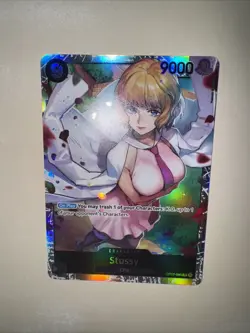 Stussy OP07-085 SR 500 Years in the Future One Piece TCG Card Game CCG English - Image 5