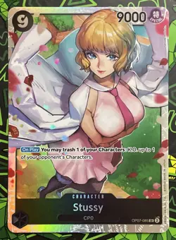 Stussy SR - One Piece TCG 500 Years In The Future OP07-085 English - Image 1