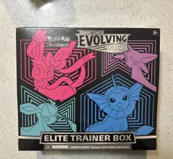 Pokemon TCG Sword and Shield Evolving Skies ETB Elite Trainer Box FACTORY SEALED - Image 1