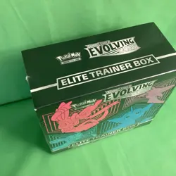 Pokemon TCG Sword and Shield Evolving Skies ETB Elite Trainer Box FACTORY SEALED - Image 2