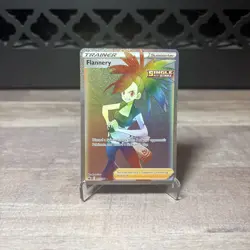 Flannery 215/198 Pokemon Card Chilling Reign Trainer Card Secret Rare Holo NM - Image 1