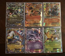 Lot of 6 EX Pokemon Cards - Image 1