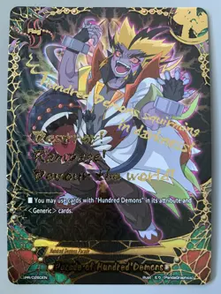 FUTURE CARD BUDDYFIGHT PARADE OF HUNDRED DEMONS FLAG (YAMIGEDO) PR/0260EN - Image 1