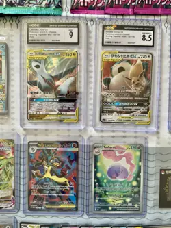 Pokemon Card Collection Lot GX Slabs + 24K Gold Stickers, Promos Singles & Packs - Image 2