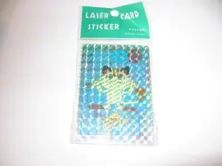 VINTAGE POKE'MON TRADING CARD STICKER SET -rare- of -9- SEALED -new- - Image 2