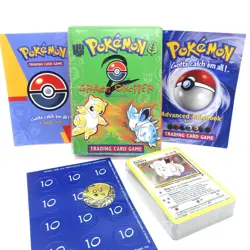 pokemon theme deck grass chopper opened box, sealed cards, base set 2, 1999 WOTC - Image 1