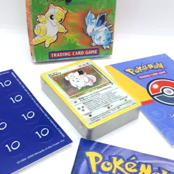 pokemon theme deck grass chopper opened box, sealed cards, base set 2, 1999 WOTC - Image 2