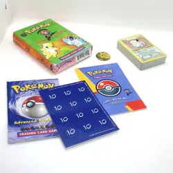 pokemon theme deck grass chopper opened box, sealed cards, base set 2, 1999 WOTC - Image 4