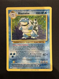 Blastoise 003/034 Trading Card Game Classic Holo - Image 1