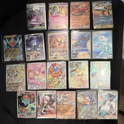 Pokemon TCG Mixed Lot 18 Holo Cards Rotom Orbeetle Reshiram English - Image 1