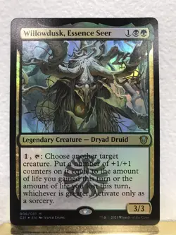 Willowdusk Essence Seer Foil MTG Magic the Gathering Card NM Commander 2021 C21 - Image 1
