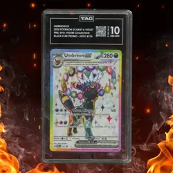 Pokemon Prismatic Evolutions UMBREON EX Black Star Promo TAG 10 #176 - Image 1