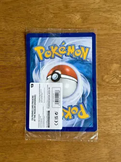 Pokemon x Natural History Museum Pikachu Jumbo Promo Card - In Hand - Image 2