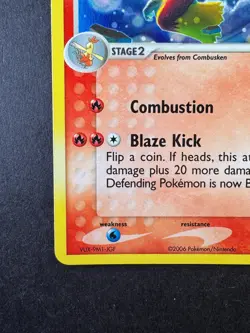 Pokemon Blaziken Reverse Holo 20/110 EX Holon Phantoms Stamped 2006 - Image 4
