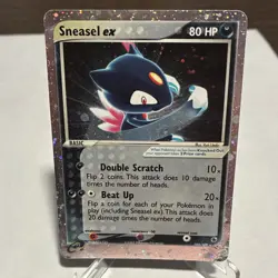 Pokemon TCG Sneasel ex EX Ruby & Sapphire 103/109 Holo Ultra Rare HP/DM - Image 1