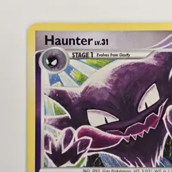 Haunter LV.31 41/99 Uncommon Platinum Arceus LP Pokemon - Image 2