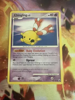 Chingling 58/100 Pokemon Majestic Dawn Common 2008 LP - Image 1