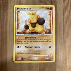 Pokemon TCG Makuhita Arceus 68/99 Regular Common MP - Image 1