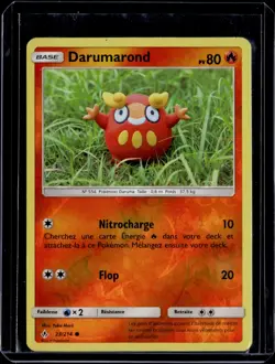Darumaka 23/214 Unbroken Bonds Reverse Holo (FRENCH) (LP) / Pokemon TCG - Image 1