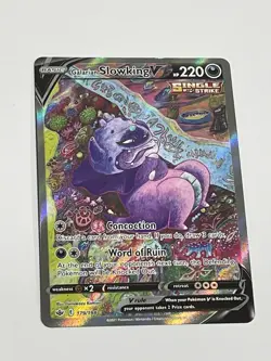 Galarian Slowking V Chilling Reign 179/198 Alternate Full Art Pokemon TCG Holo - Image 1