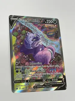 Galarian Slowking V Chilling Reign 179/198 Alternate Full Art Pokemon TCG Holo - Image 2