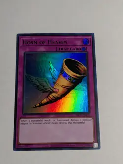 Yugioh Horn of Heaven MRD-EN130 25TH anniversary Ultra Rare LP - Image 1