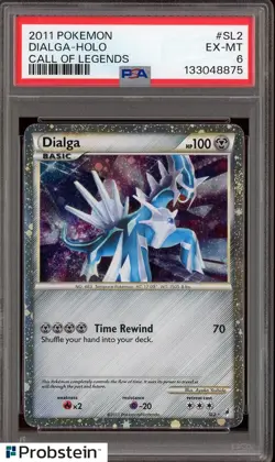 2011 Pokemon Call of Legends #SL2 Dialga Holo PSA 6 EX-MT - Image 1
