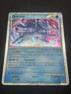 2011 POKEMON TCG CARD SUICUNE CALL OF LEGENDS SHINY LEGENDARY HOLO #SL11 - Image 2