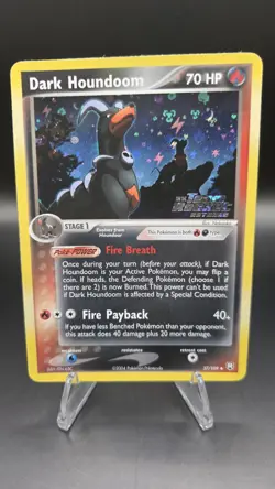 Dark Houndoom 37/109 [Reverse Holo] - Excellent Condition - Vintage Pokemon Card - Image 1