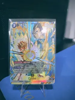 Cabba FB08-029 Alt Art Saiyan's Pride Dragon Ball English Card Fusion World - Image 1