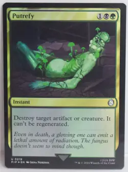 Putrefy [Near Mint] *Foil* {Fallout MTG} - Image 1