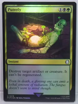 Putrefy [Near Mint] *Foil* {Fallout MTG} - Image 2