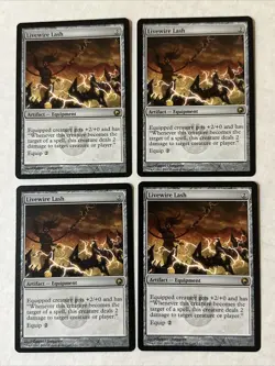 Livewire Lash X4 Scars Of Mirrodin Ex+ /NM Cond See Pic Front Back - Image 1