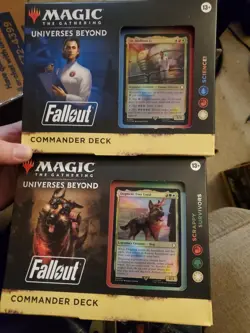 MTG Fallout Commander Deck Set of 4 - Magic the Gathering - Brand New Sealed - Image 2