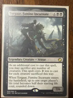Magic The Gathering: Torgaar, Famine Incarnate - MTG Game Night 2019 - Image 3