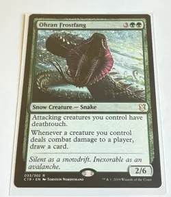 Magic the gathering Ohran Frostfang - Image 1