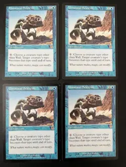 MTG- Unnatural Selection x4 - Apocalypse - Image 1