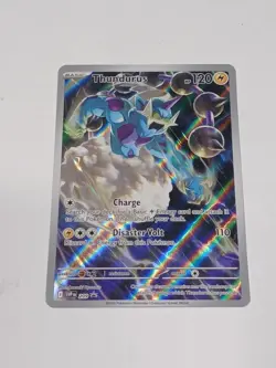 Pokemon TCG Thundurus Black Star Promo #SVP209 Full Art Holo NM - Image 1