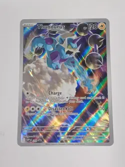 Pokemon TCG Thundurus Black Star Promo #SVP209 Full Art Holo NM - Image 2