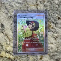 Erika's Hospitality (Full Art) 174/181 SM - 2019 Team Up Pokemon Card LP ⭐ - Image 1
