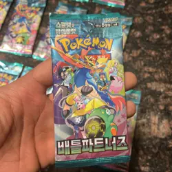 Lot Of 16 -POKEMON Korean Battle Partners Booster Pack Journey Together -Sealed - Image 2