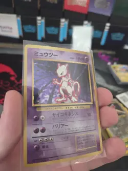 Pokemon TCG Japanese Mewtwo No. 150 Holo BASE SET 1996 M/NM - Image 3