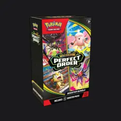 Lot of 4 - Pokemon Mega Evolutions Perfect Order Booster Bundle PRESALE 3/27 - Image 1